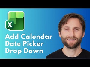 How to Easily Add Date Picker Calendar Drop Down in Microsoft Excel [Full Guide 2026]