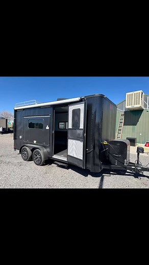 12K views · 6 comments | Just completed 7x16 Colorado On Road/ Cargo Trailer with a full bathroom and two rollover sofa bed/couches! You can order your custom trailer today at www.ColoradoTrailersInc.com or reach us at 303-688-8485! #trailer #trailers #trailersforsale #bathroomtrailer #sofas/couches #custom #buildout #toyhauler #hauler #dirtbike #utv #atv #rzr #moab #glamis #moto #camping #camper #hunting #fishing #multiuse #enclosedtrailer #cargotrailer | Colorado Trailers Inc. | Facebook