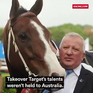 141K views · 142 shares |  41 starts - 21 wins  8 x G1 wins  Purchased for $1,250  $6.3 million won in prizemoney What a champion Takeover Target was. Today would have been his 21st birthday. ❤️ | Racing.com | Facebook