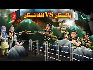 Pakistan VS Afghanistan War | Pashto Cartoon 2025 | Pashto Kahani | Pashto Story | Buner Cartoon