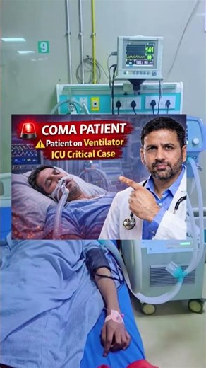 Life Support in ICU | Coma Patient Critical Case