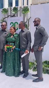 Former President John Dramani Mahama & his wife Lordina Mahama celebrating 30 years of love 💕 with their children @sharafmahama @mr_mahama & @faridamahama_ #Love #celebration #marriage #ghana #truelove #ghanawedding #anniversary | Abeiku Santana