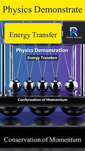 The Magic of Physics: Newton's Cradle ⚛️Satisfying Physics Experiment! ⚙️