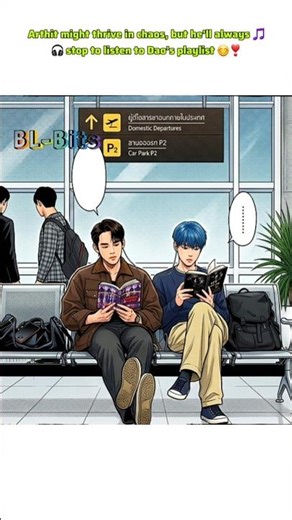 fourever you 2 sun from another star☀️#BLBits#bl #blseries#manga #foureveryouproject @StudioWabiSabi