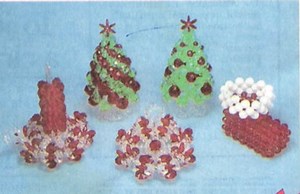 17 Christmas Ornament Bead Patterns Beaded Collection Ebook, Santa Reindeer Tree Toy Soldier Snowflake Star, Instant Digital Download Pdf - Etsy