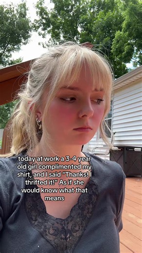 Thrifted It? How a Toddler Reacted When I Said I Thrifted My Shirt