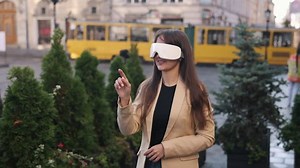 Vr Gamer Augmented Reality Digital Interactive Stock Footage Video (100% Royalty-free) 1098339949 | Shutterstock