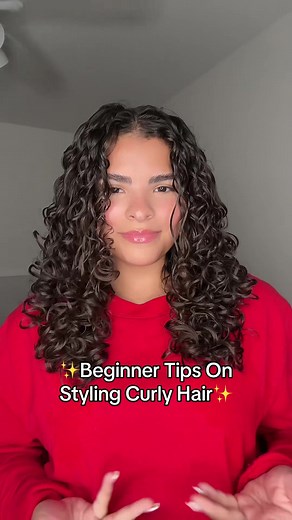 ✨Beginner Tips On Styling Curly Hair✨