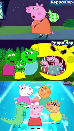 Peppa Pig 👉Transformation dance song Tiles hop edm COVER #shorts #dametucosita #peppapig