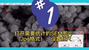 技能 | SEM粒径分布统计作图及Nano Measurer