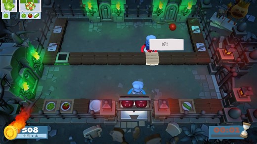 【Overcooked2】主线-0-教程关