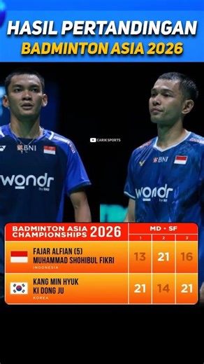 🔥 BAC 2026 RESULTS TODAY! NO REPRESENTATIVES IN THE FINAL #badminton #bac2026