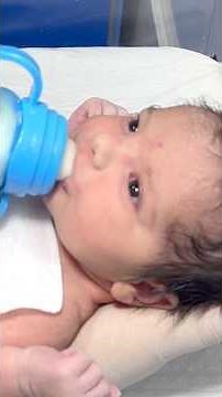 Cute Little Hungry NICU Baby Feeding Time With Nurse Love & Care 👶🍼❤️ #NICUBaby #FeedingTime🤲🙏❤️