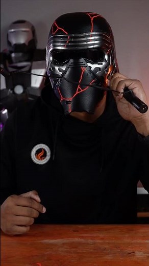Voice Changer Mod Installed in my Kylo Ren Helmet! #3dprinting