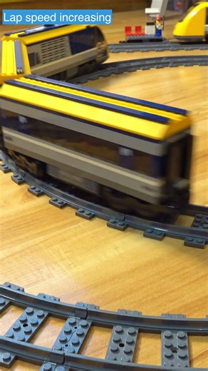 Brick Passenger Train Full-Speed Switch Test… and It Flips