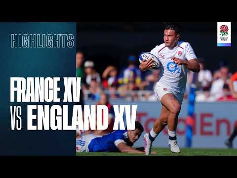 France XV v England XV highlights