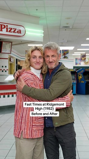 Fast Times at Ridgemont High 1982 Before and After #fasttimesatridgemonthigh #beforeandafter