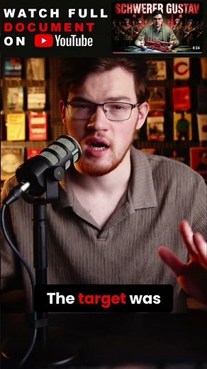 Sevastopol's Worst Nightmare: Gustav Gun #ww2 #shorts