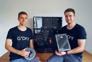 G Dry 3D printer filament storage and dryer box hits Kickstarter