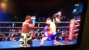 3.3K views · 102 reactions | CENTENO JR. SETS UP THE ONE PUNCH KNOCKOUT ON ALEEM ON PBC ON FS1 | Ring General Boxing | Facebook