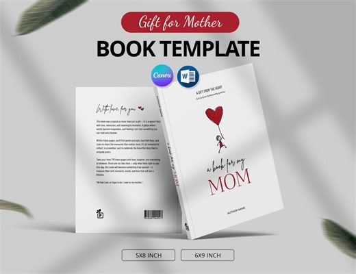 Mother’s Day Template for Mom | Printable Memory Pages | Fill-in Keepsake | DIY Personalized Gift - Etsy