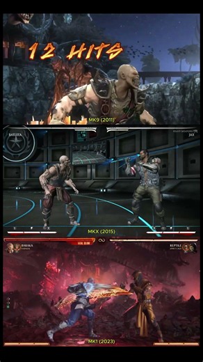 Baraka Combos Evolution (MK9 - MKX - MK1) ⚔️🔥
