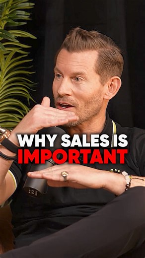 Nothing moves until something is sold. That’s why sales is the most important job. | Jeremy Miner