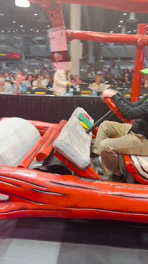 2015 Flintstones Flintmobile Golf Cart. #mecumauctions #flintmobile #flintstones #reels #classiccars #viral | Texas Classics Trucks