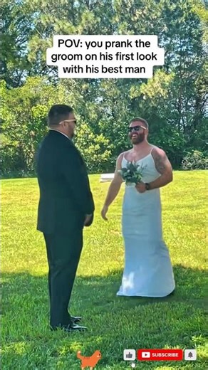BRO… That’s Your Best Man in a Dress 😂😂😂#wedding #shorts