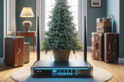 Estaré fuera de casa en Navidad: ¿es mejor apagar mi router Wi-Fi o dejarlo encendido?