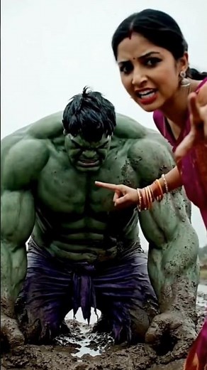 Garib hulk banaa Bugatti car ka Malik 🔥 🤑 #hulk #ai #viral #hulkvideos #hulk #ai #shorts