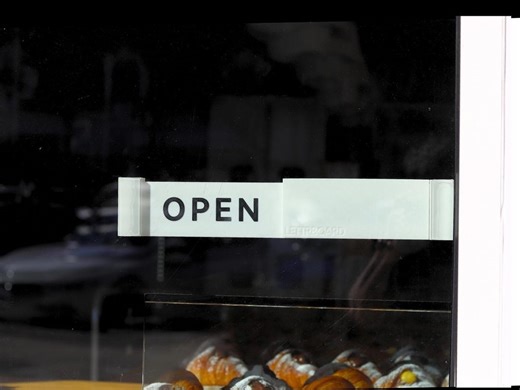 Sliding Open Closed Sign – Minimalist Window Door Sign for Shop & Retail - Etsy