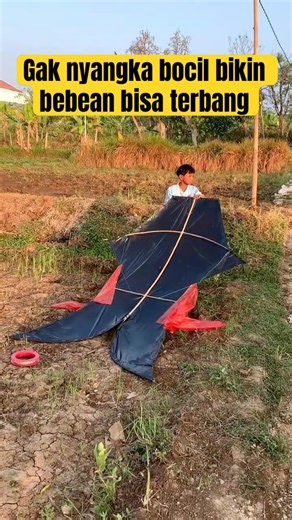 Cara membuat layangan bigsize #layangan #layanglayang #bebean #gapangan