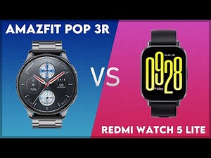 Amazfit Pop 3R vs Redmi Watch 5 Lite Comparison