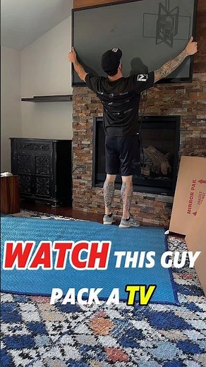 How to Pack a Flat Screen TV