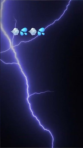 Thunder & Lightning Storm⛈️| Real Rain SoundEffects|Nature Thunder VideoHD#thunderstorm #viralshort