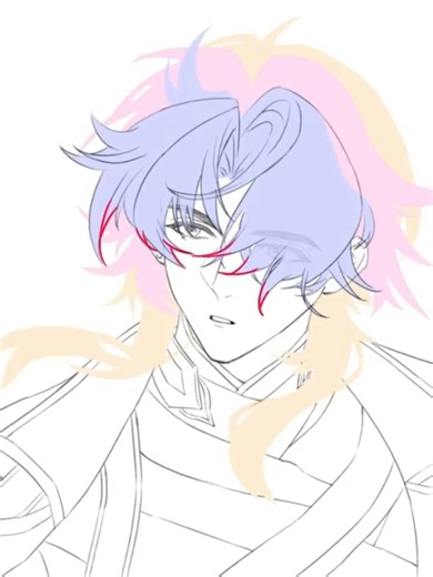 ฅ≽(•⩊ •マ≼ how to draw anims hair drawing tips for digital artists from xiaohongshu ~ save and practice . follow for more art lessons and art ideas 💡 . . . credit: id 9542292820 . #arttutorials #xiaohongshuart #绘画 #animeart #animearttutorial