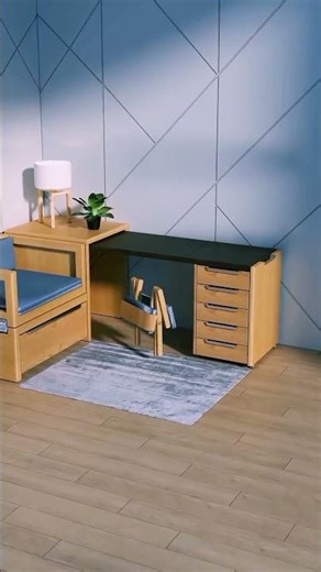 🔥 Hidden Bed Transformation! Turns Into Chair + Desk 😱 – TutoNest