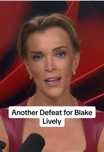 #megynkelly on ANOTHER DEFEAT for Blake Lively walking away with only $400K. #megynkellyshow