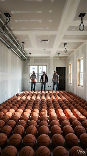 Basketball-themed bedroom