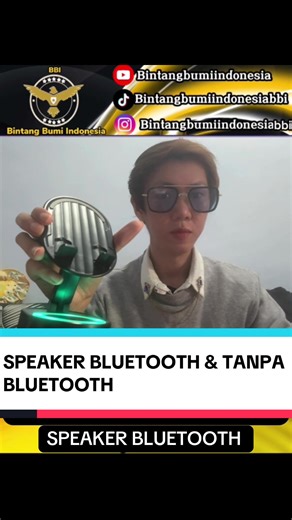 Speaker Bluetooth dan tanpa Bluetooth tinggal tempel langsung konek #bintangbumiindonesia #creatorsearchinsight #speakerbluetooth #speaker #bluetoothspeaker