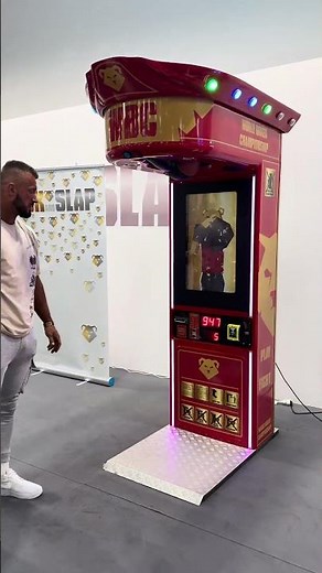 Don’t hurt me 🥹 #boxandslap #boxing #fullpunch #punchmachine #challenge