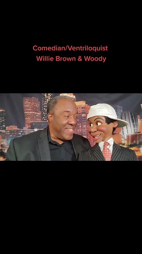 Comedian/Ventriloquist Willie Brown & Woody #williebrownandwoody #comedy #lol #ventriloquist #blackventriloquist