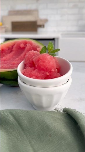 Lime Watermelon Sorbet