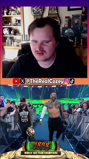 THE USOS HAVE A NEW THEME SONG... #wwetiktok #fyp #wrestlemania #wweraw #jeyuso
