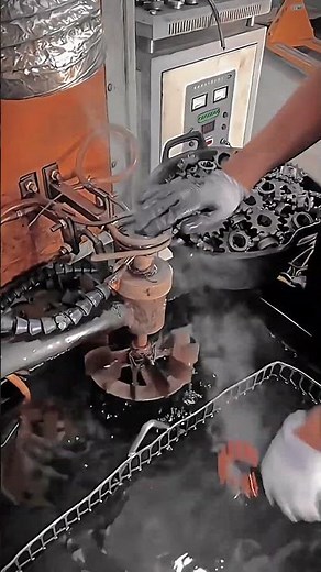 Induction heating & quenching process for gears - Maximum strength & precision