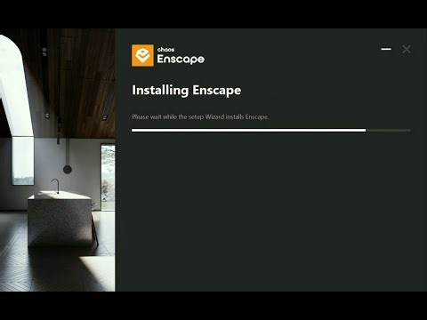 How to install Enscape3D v4.2