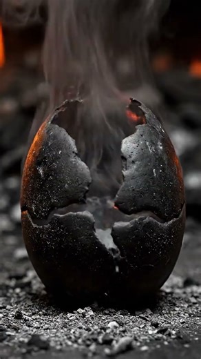 Unbelievable Footage Smoke Serpent Born From Burnt Egg