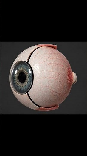Inside the Human Eye: 3D Anatomy #anatomy #science #3danimation