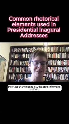 Common elements of the presidential inaugural addresses